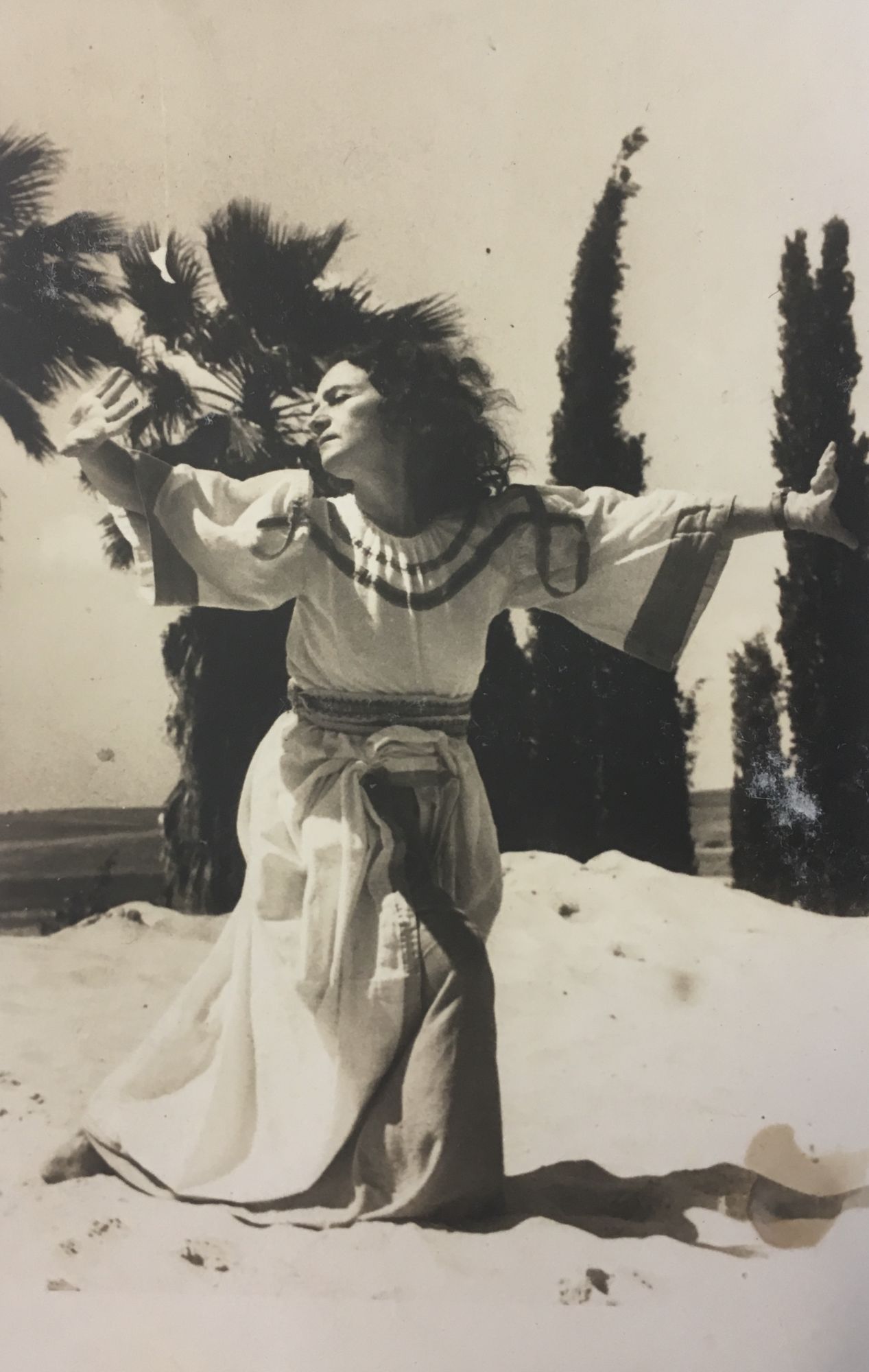 Lea Bergstein, Kibbutz Ramat Yohanan (Palästina) ca. 1946 (Fotografie), Privatsammlung Amnon Golan